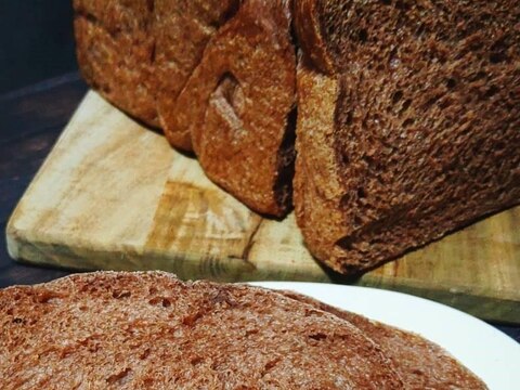 糖、油脂控えめでも美味しい!ココア食パン◆1.5斤